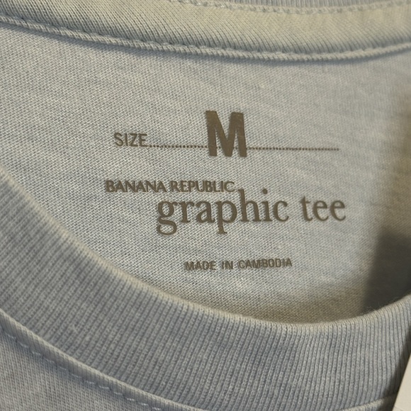 Banana Republic Ship in a Bottle Graphic Tee - Medium - Picture 3 of 5